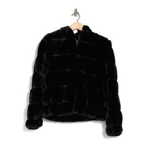 BCBGMAXAZRIA NWT Faux Fur Jacket